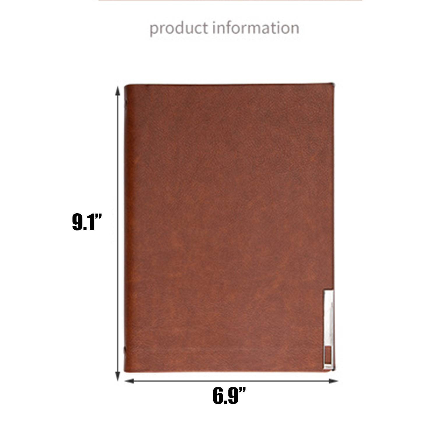 Customized metal buckle notebook 1