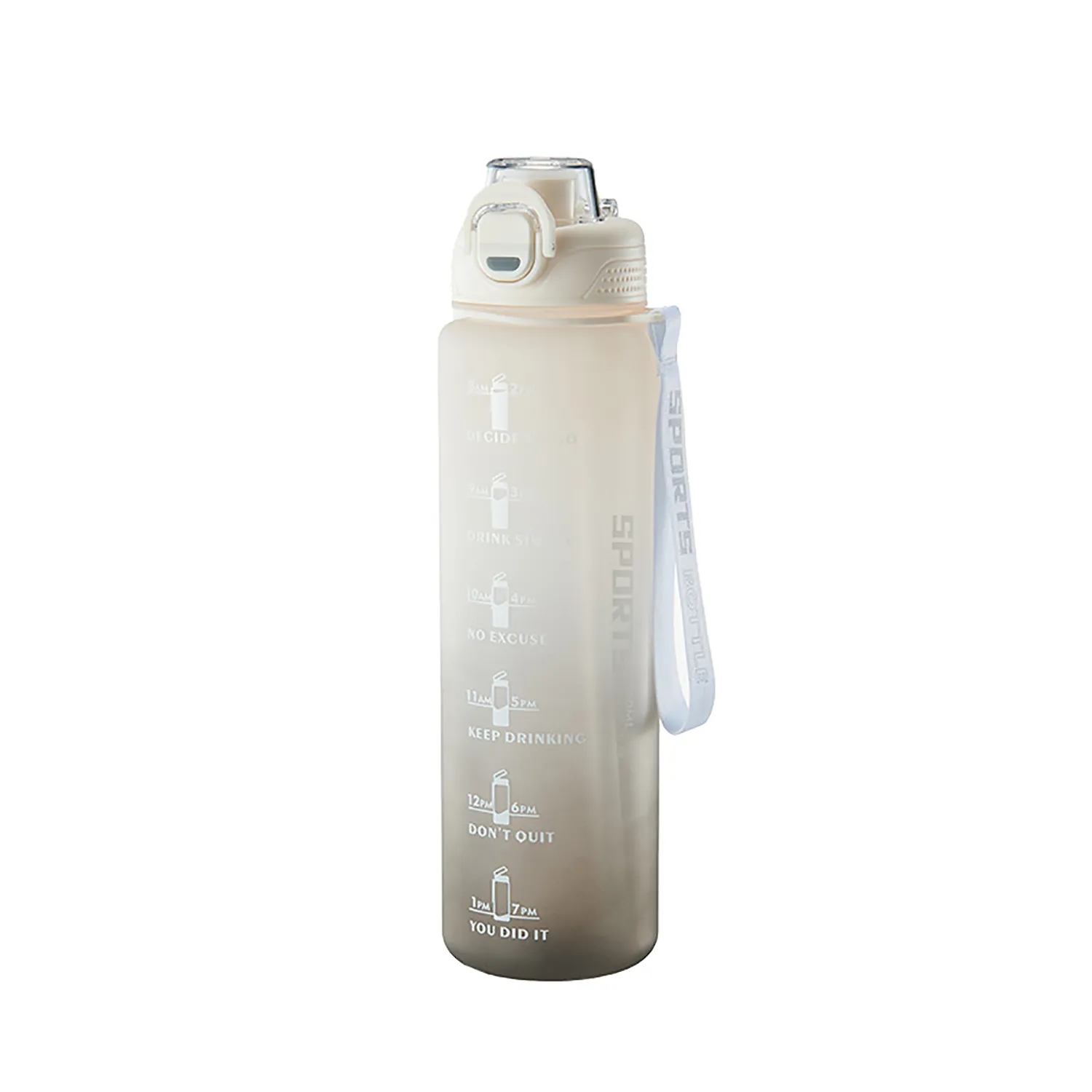 Water Bottle With Time Marker 4