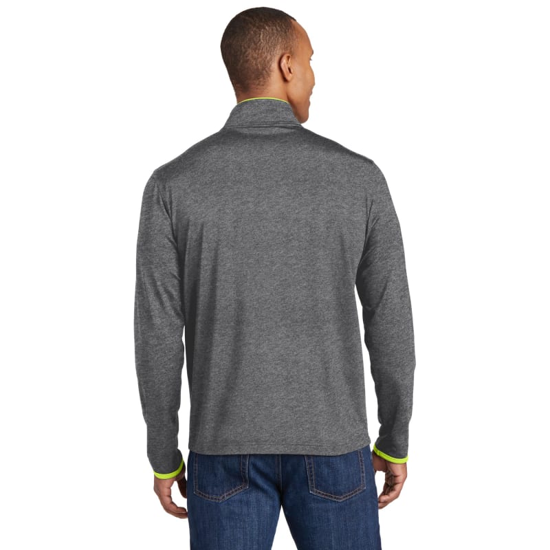 Sport-Tek Sport-Wick Stretch Contrast Full-Zip Jacket. 18