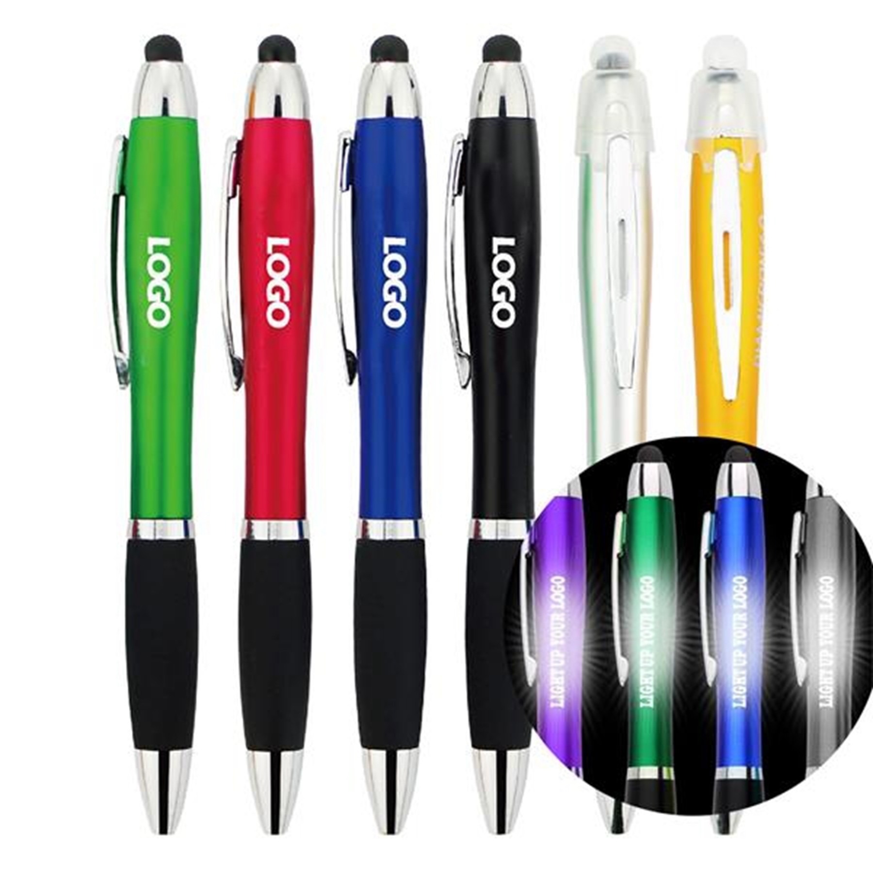 Upareded Ballpoint Pen Luminous Barrel