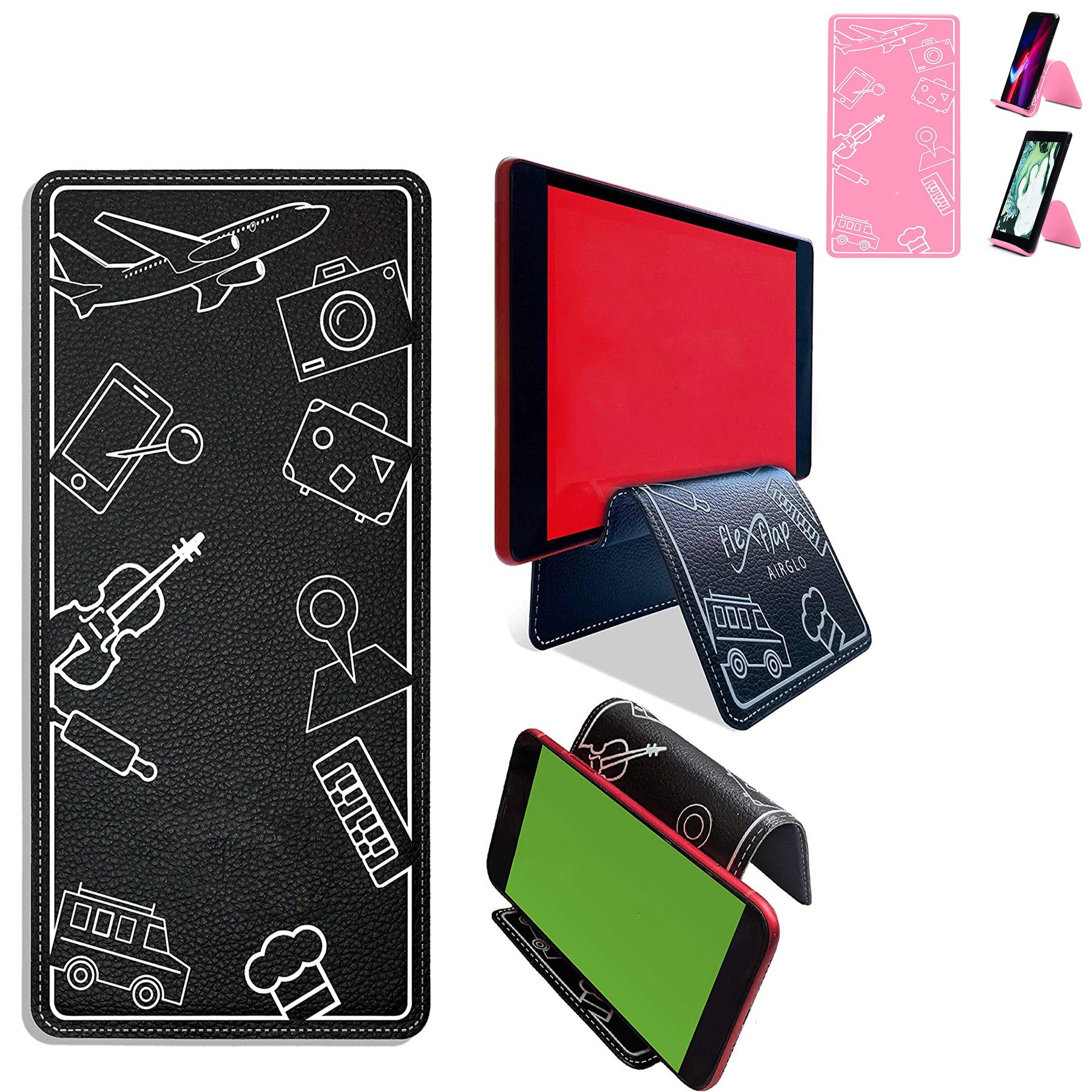 Flying Flex Flap Cell Phone Holder and Flexible Tablet Stand 2