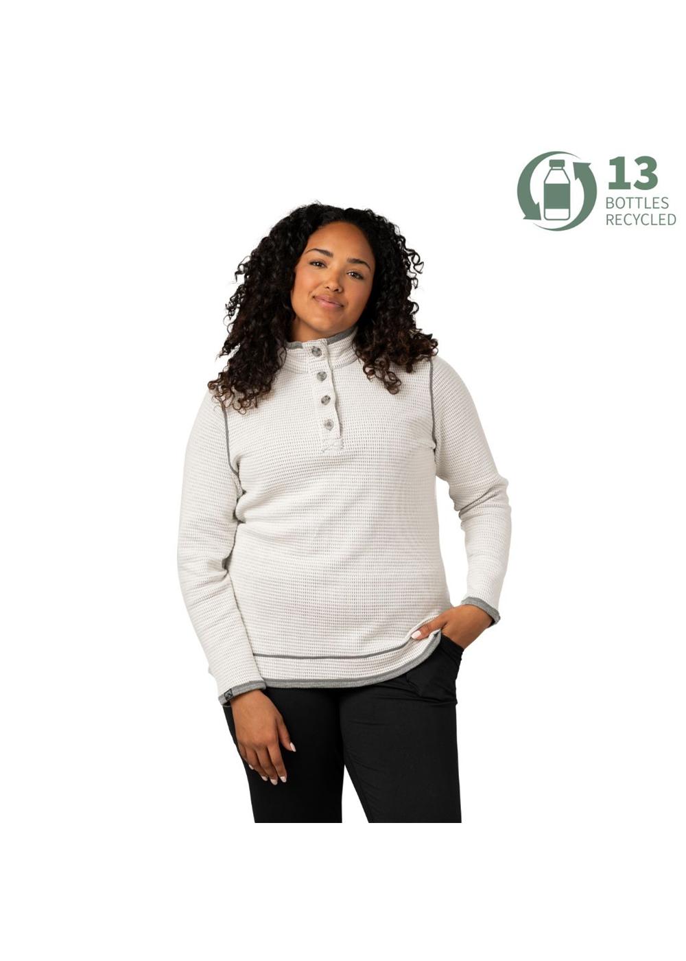 Storm Creek Women's Maverick Waffle Knit Button Up 84