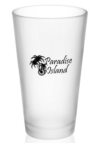16 oz. Frosted Pint Glasses 1