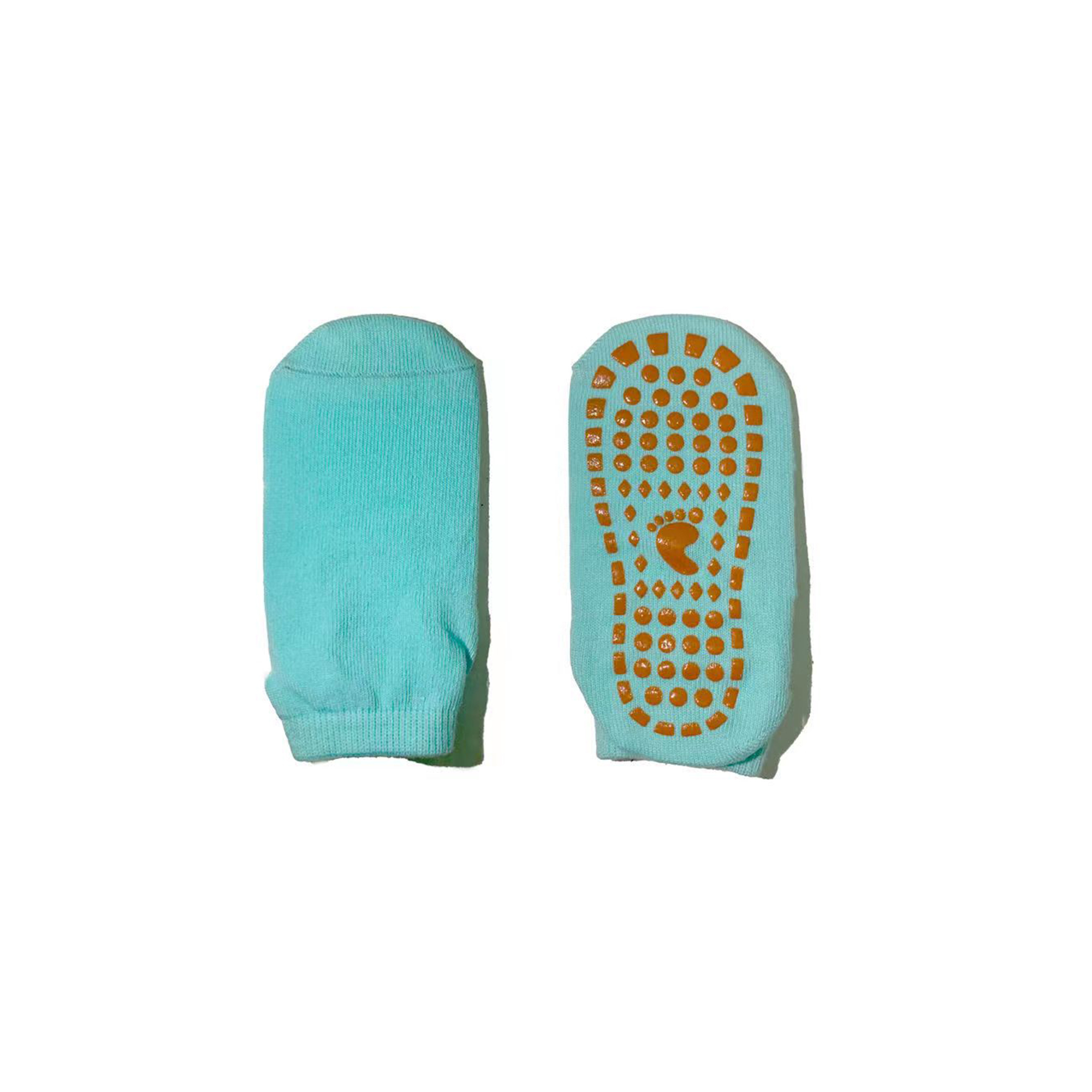 Non Slip Grip Pilates Yoga Sock 8.25" Length Adult Size 5