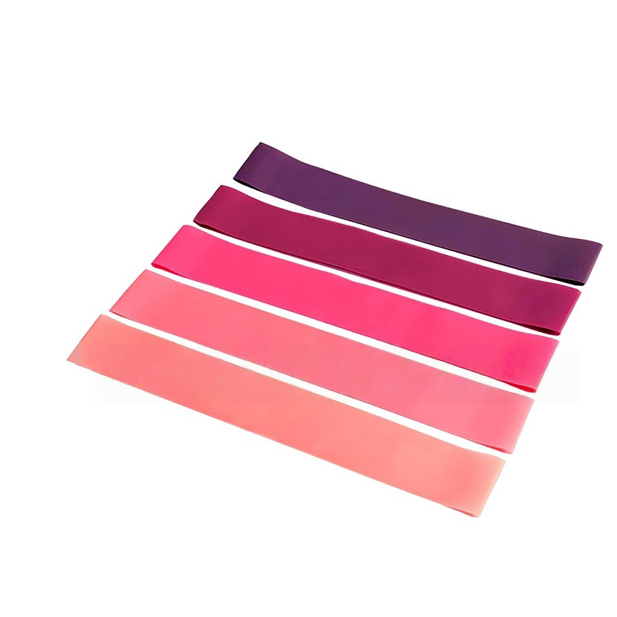 TPE Resistance Bands Five Level Set 3
