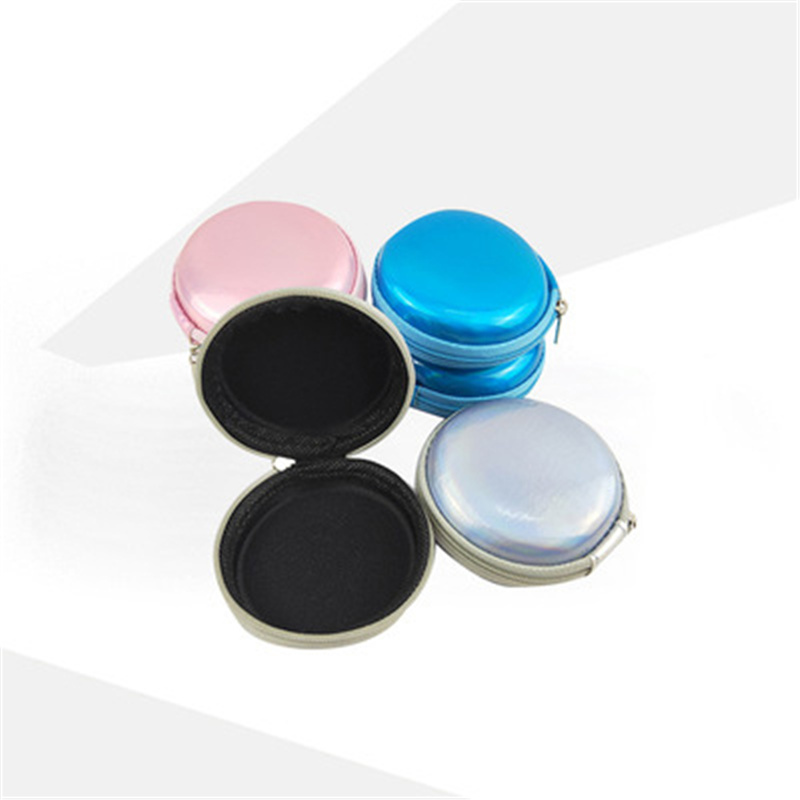 Small Round Earbud Storage Case 3
