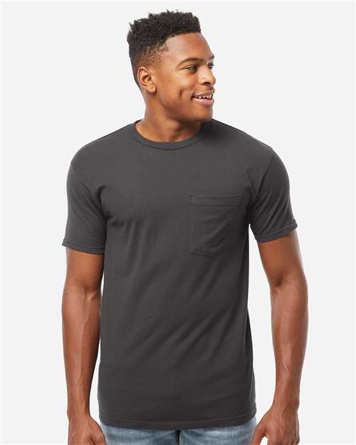 Unisex Heavyweight Jersey Pocket T-Shirt - 293 6