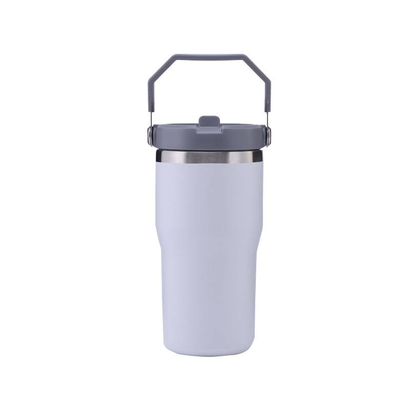 20 Oz Stainless Steel Tumbler With Straw 6