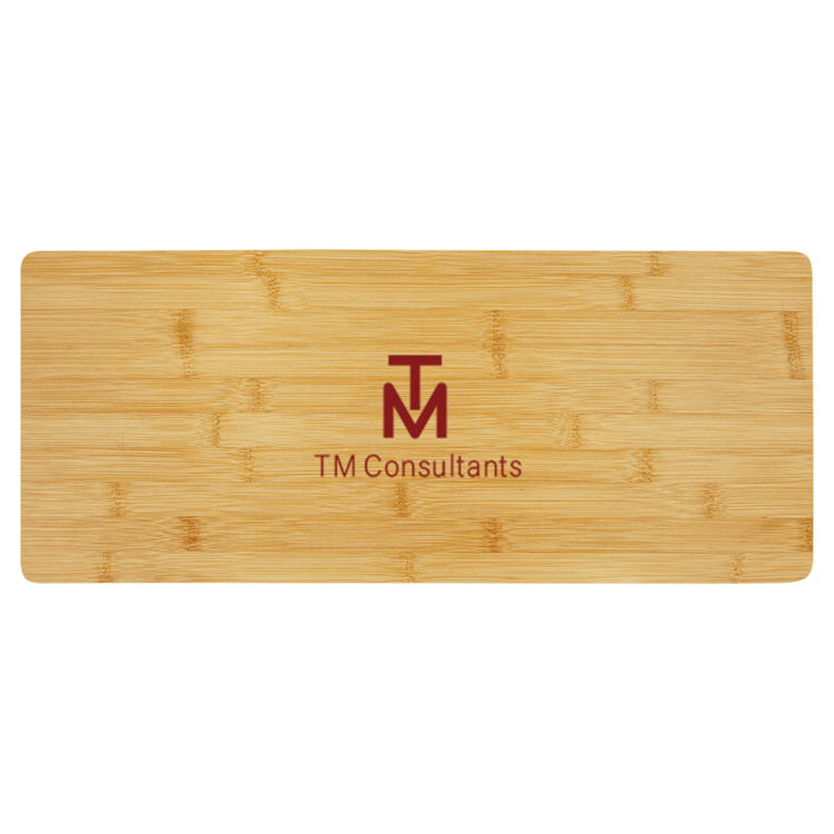 19 3/4" x 8" Bamboo Charcuterie Board/Cutting Board 1