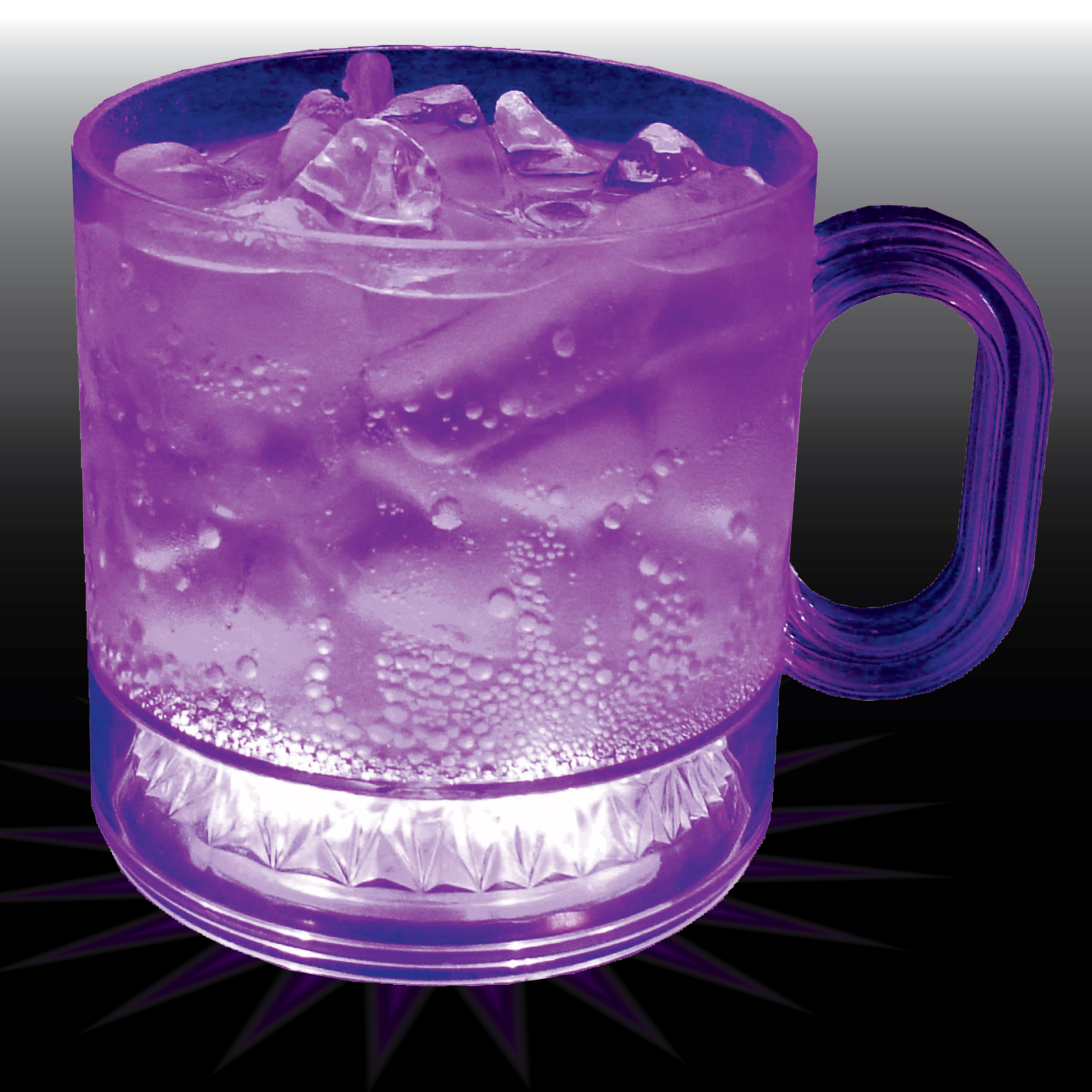 12oz Lites Up Plastic Coffee Mug with Handle 10