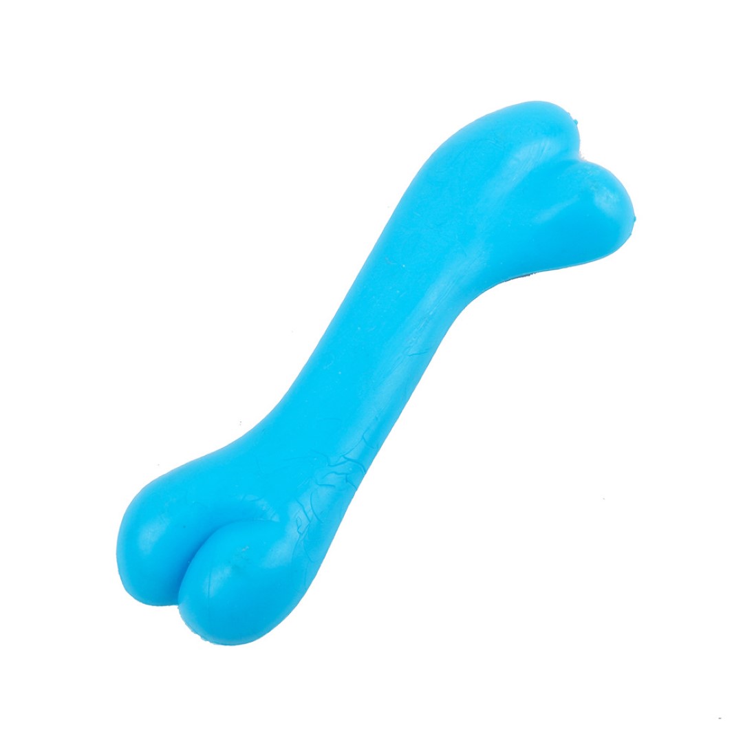 Rubber bite resistant bone type toy 3