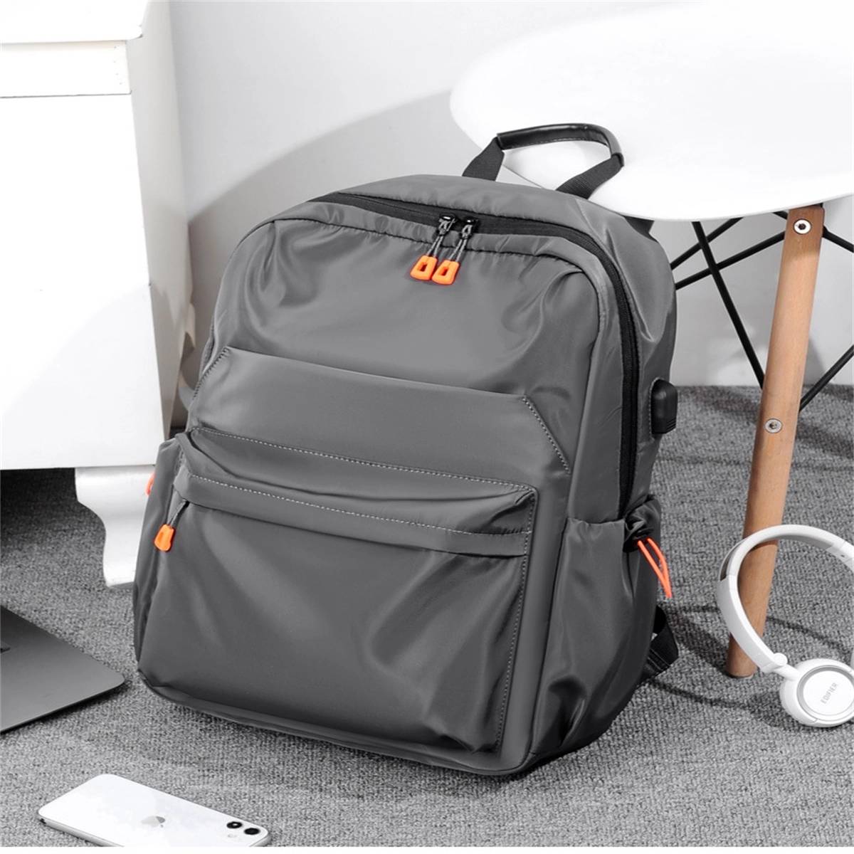 Weatherproof Backpack Fit 15.6 Inch Notebook 5