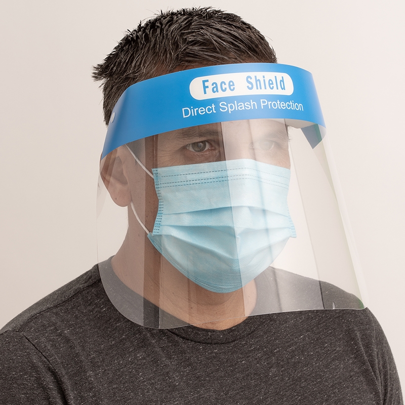 Maximus Clear Plastic Face Shield 11