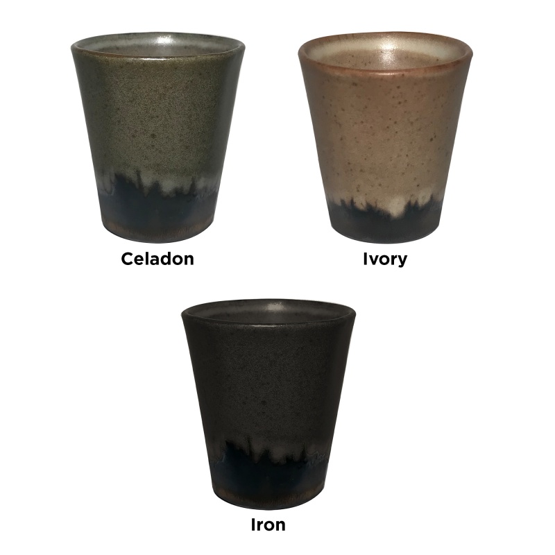 ACE USA Tonal Bottom 2oz Stoneware Shot Glass 2