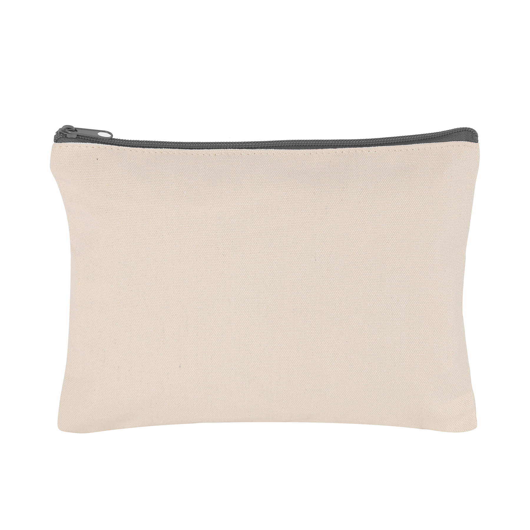 Large Travel Cotton Canvas Zip Pouch 20