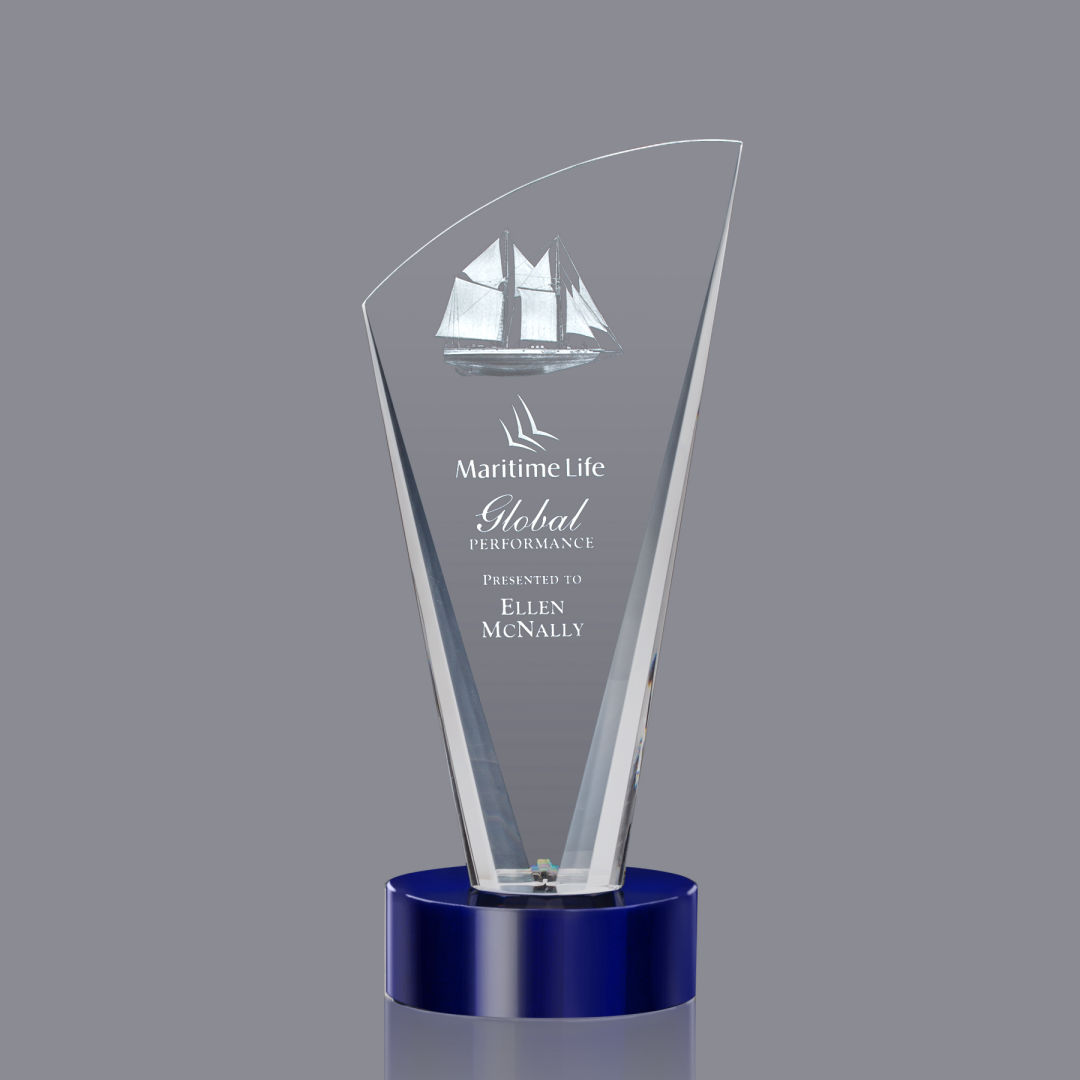 Brampton 3D Award - Blue 2