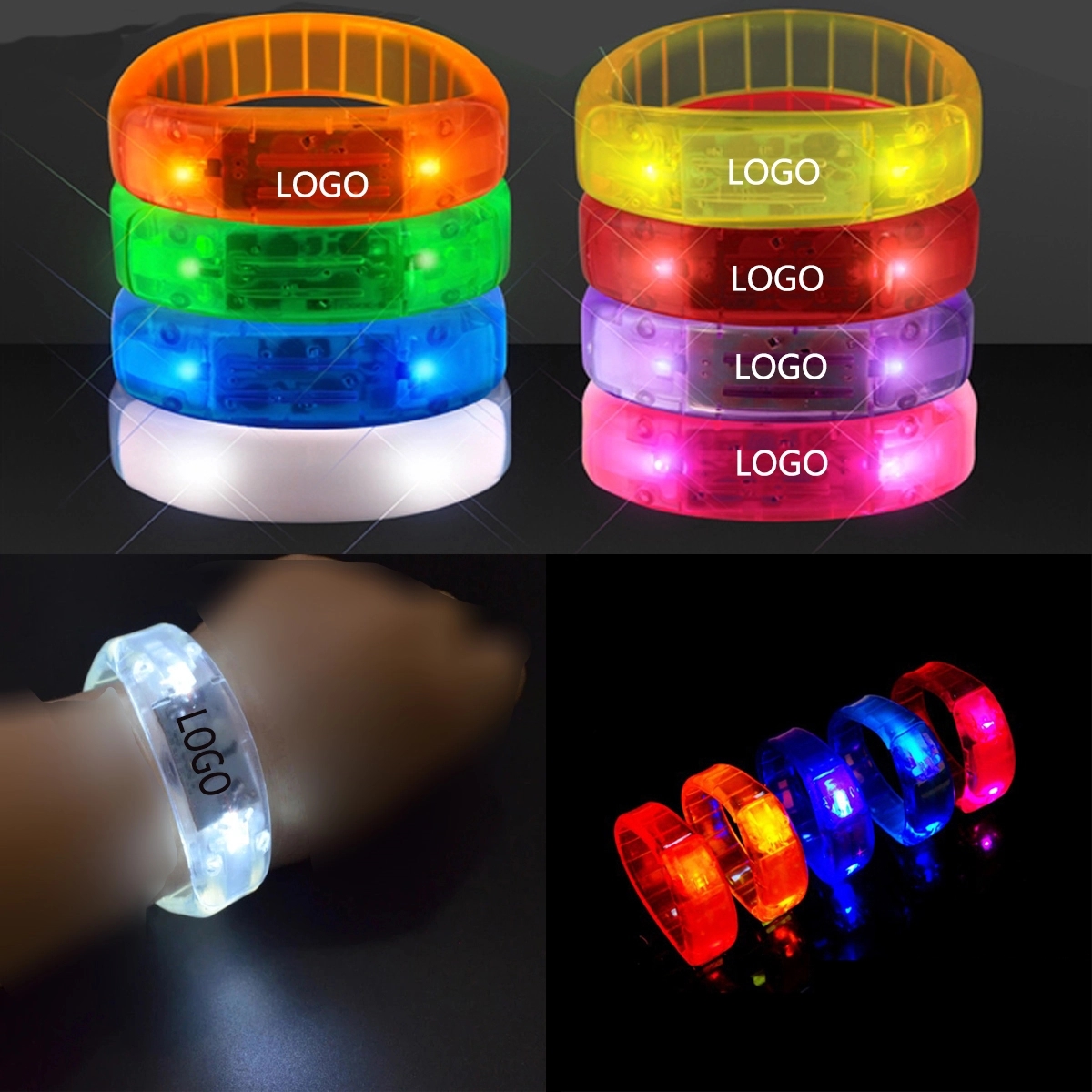 Sound Controlled Led Band Bracelets 2