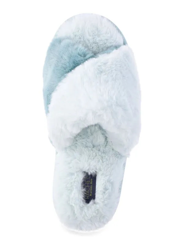 Chic Women's Two Toned Crossband Slippers 2