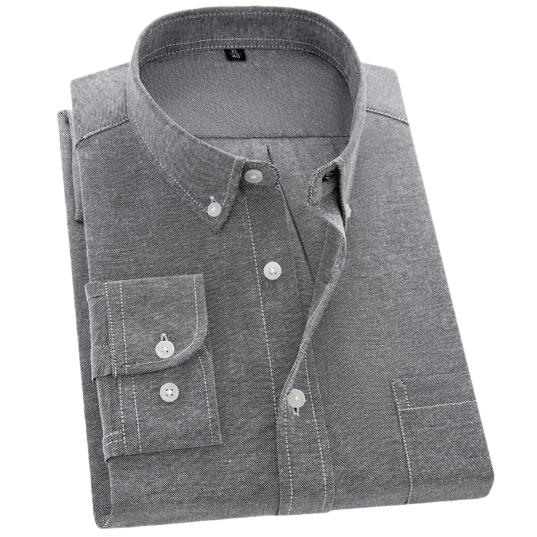Oxford Mens Shirt Wrinkle Resistant Slim 8