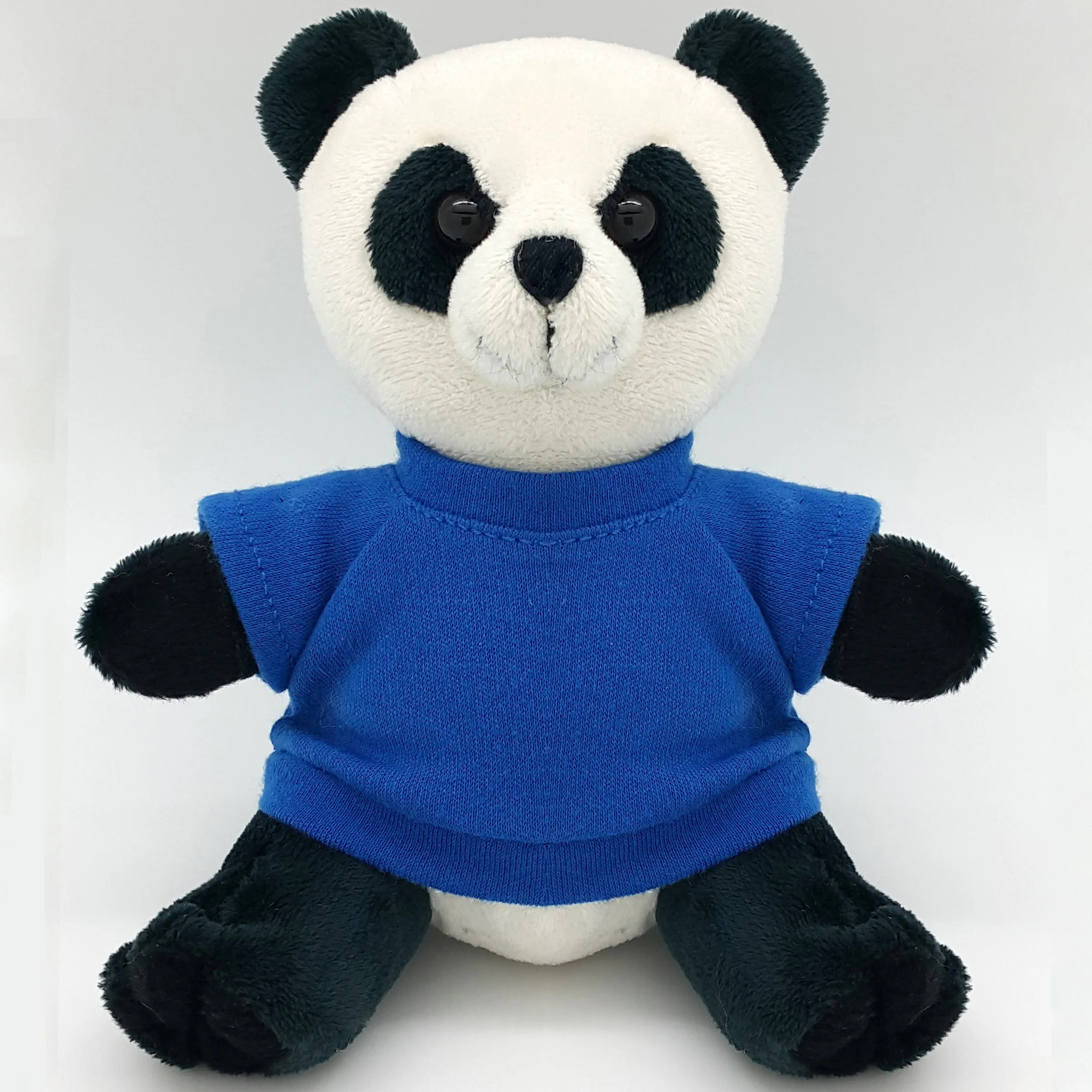 6" Beanie Panda with Embroidered Eyes 4