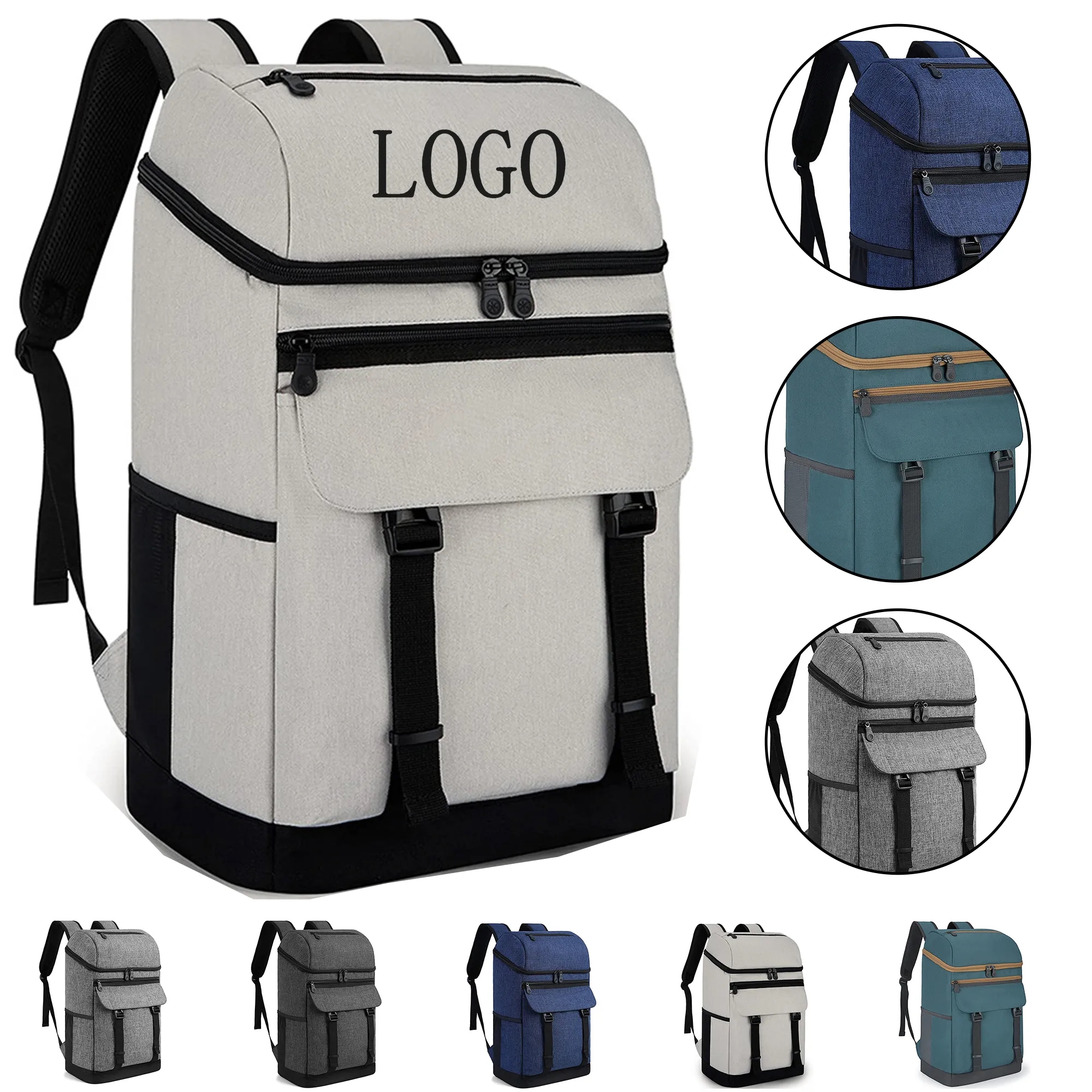 Outdoor Thickened Oxford Cloth Aluminum Foil Insulation Bag 8