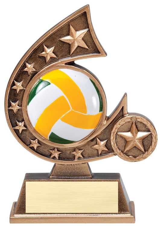 Volleyball Comet Series Resin 5-3/4" 2