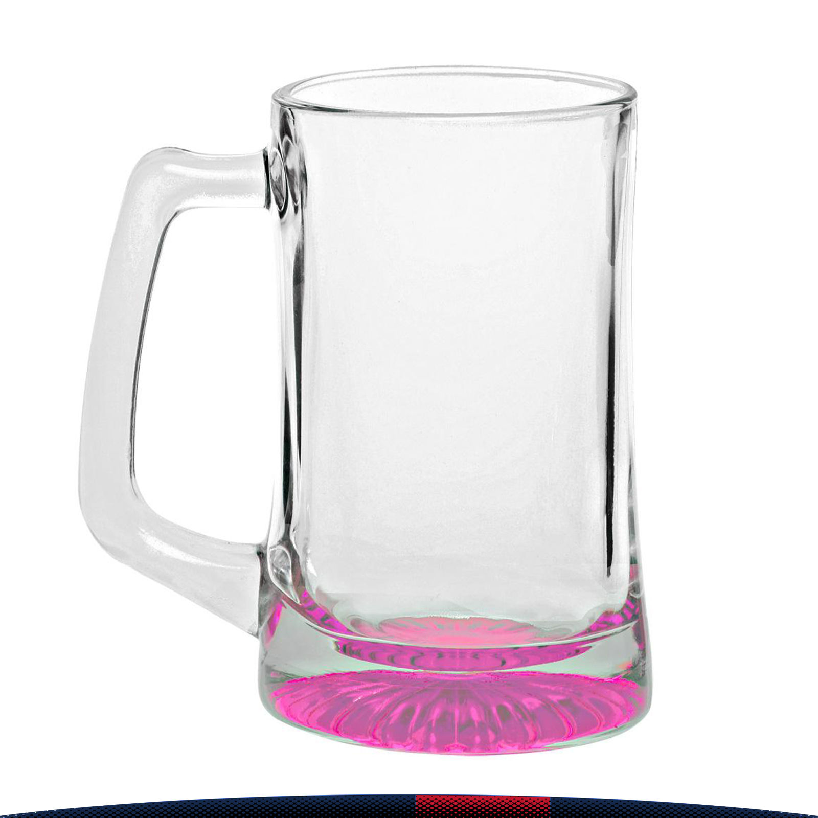14 oz. Fawer Glass Beer Mugs 9