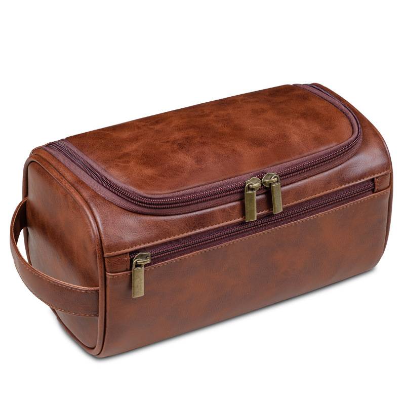 Pu Leather Personalized Toiletry Bag 6