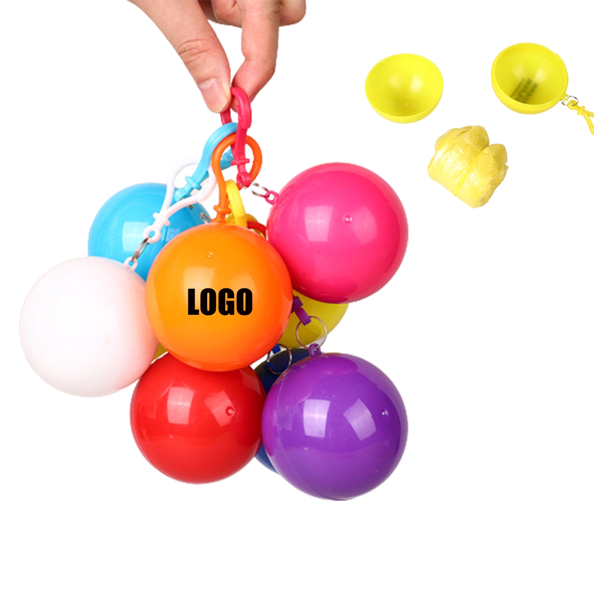 Disposable Emergency Raincoat Portable Balls MOQ 100PCS 2