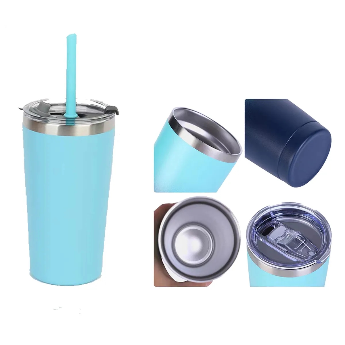 20 OZ Vacuum Insulated Double Wall Stainless Steel Tumbler 2