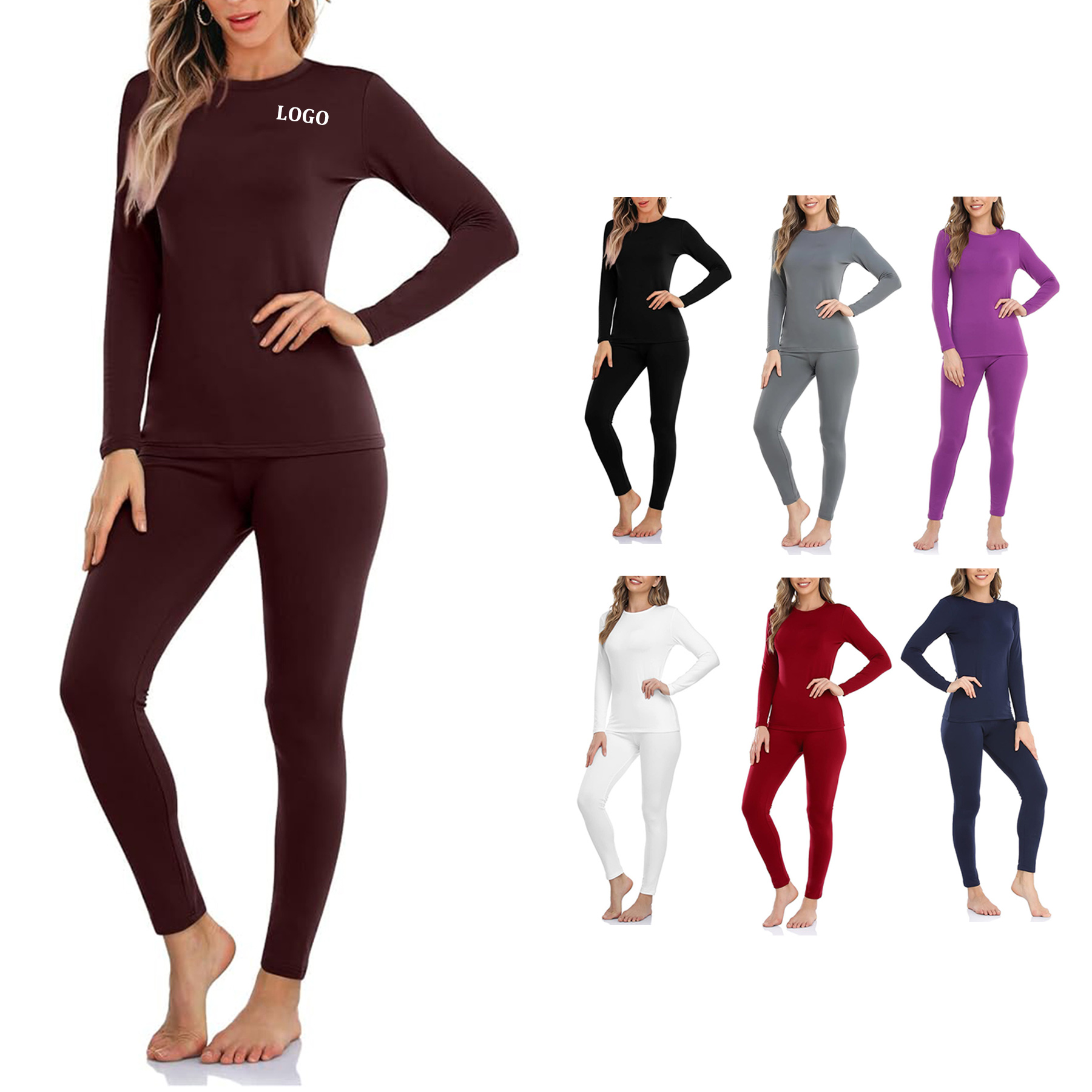 Women Thermal Underwear Set 4