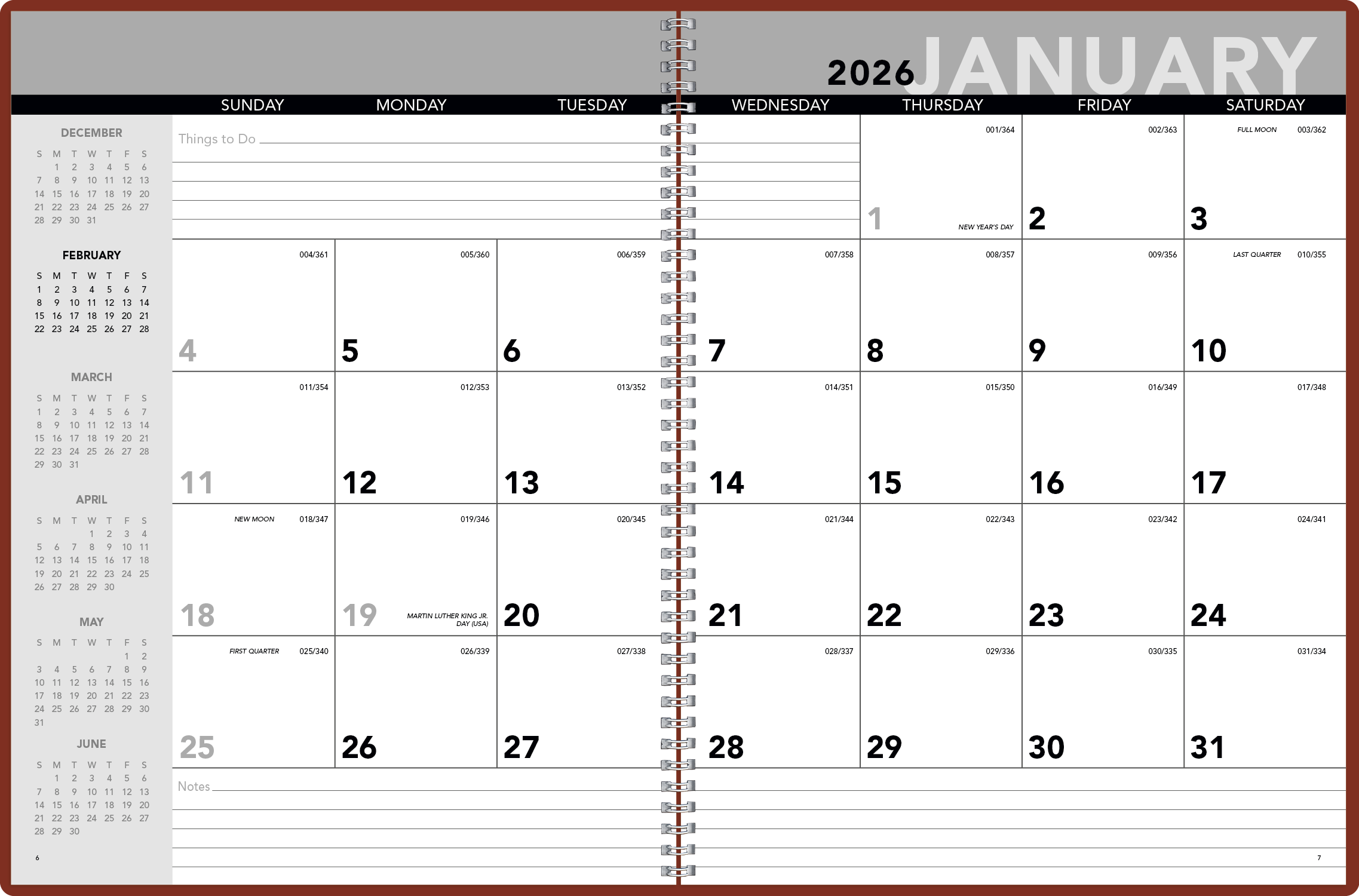 Triumph® Calendars Monthly Planner 65
