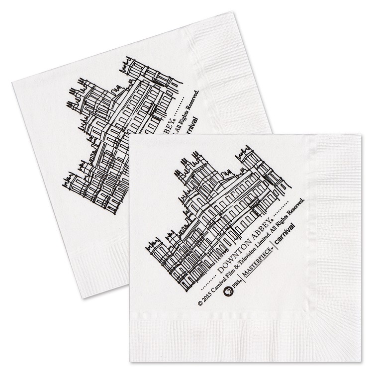 2-Ply, White, Facial-grade Beverage Napkin 1