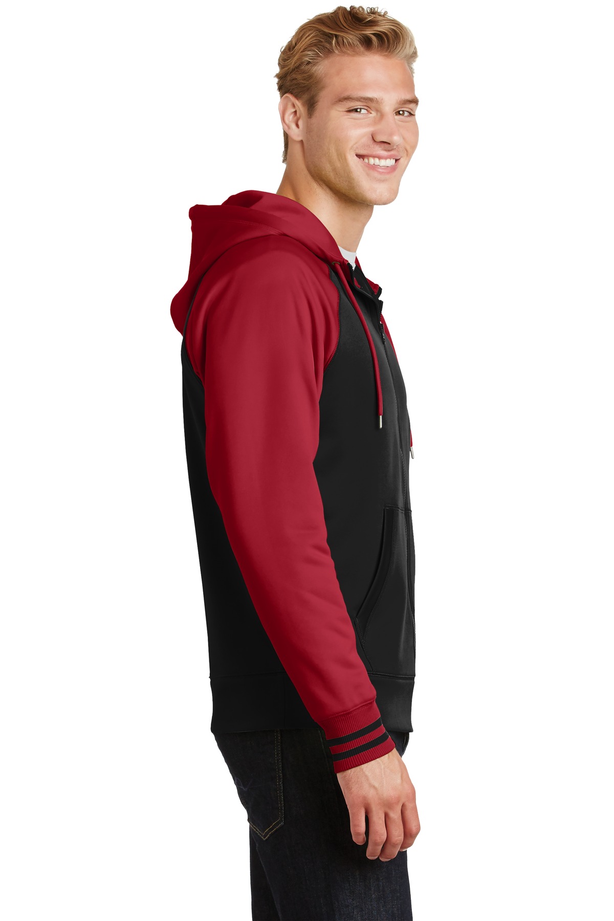 Sport-Wick Varsity Fleece Full-Zip Hooded Jacket