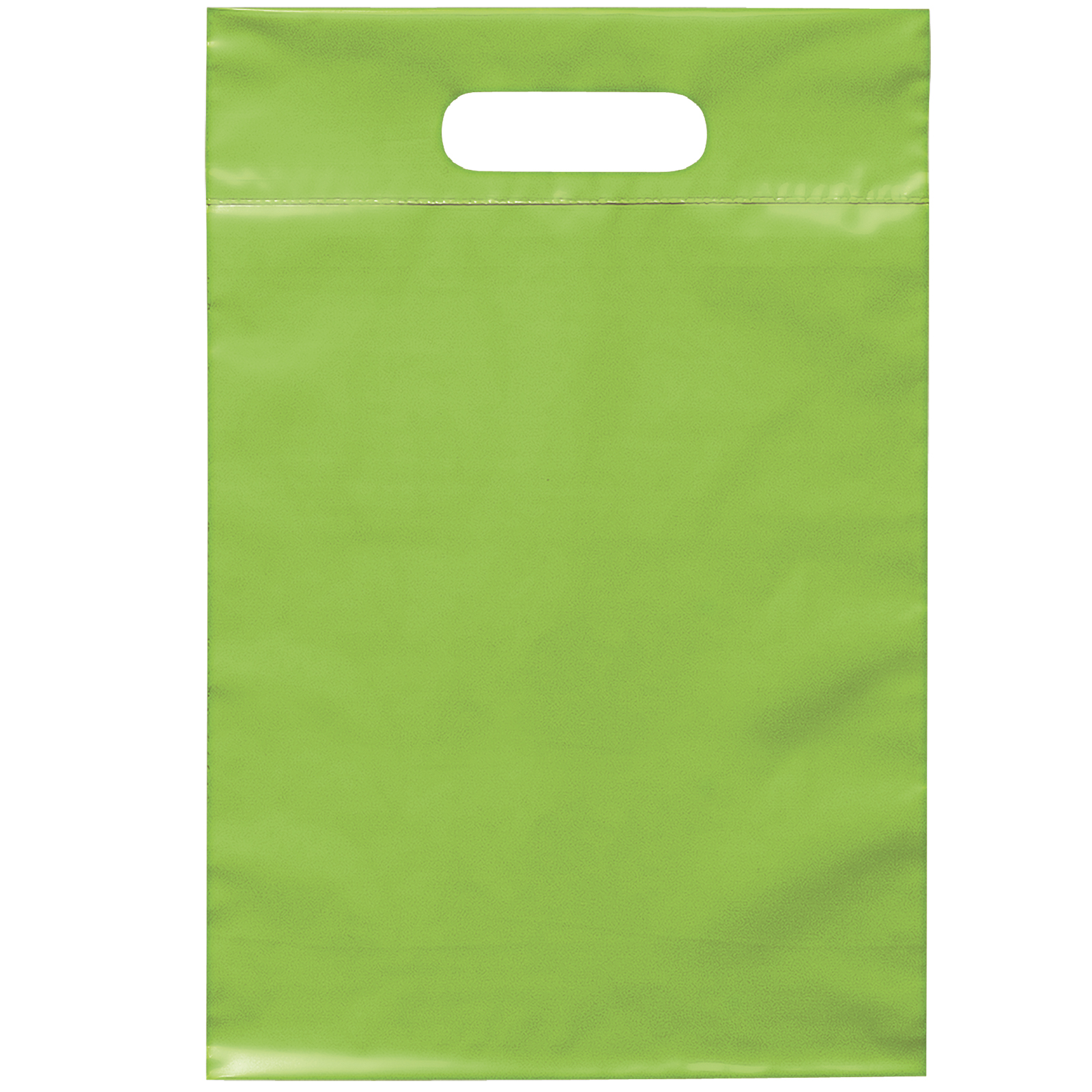 Die Cut Handle Bag - 9 1/2W x 14H - Flexo Ink Print 15