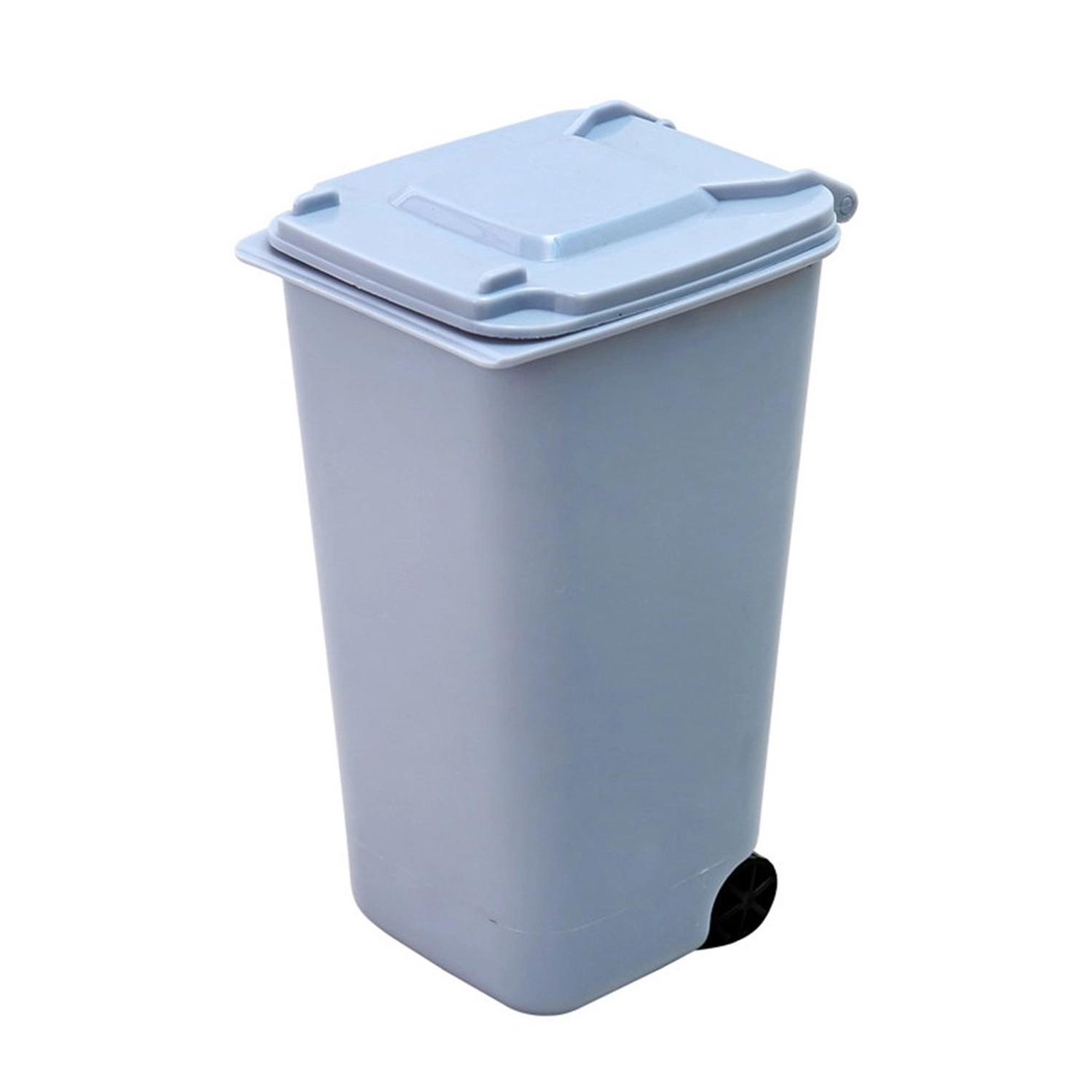 Mini Wheel Bin Classified Desktop Trash Cans MOQ50pcs 5