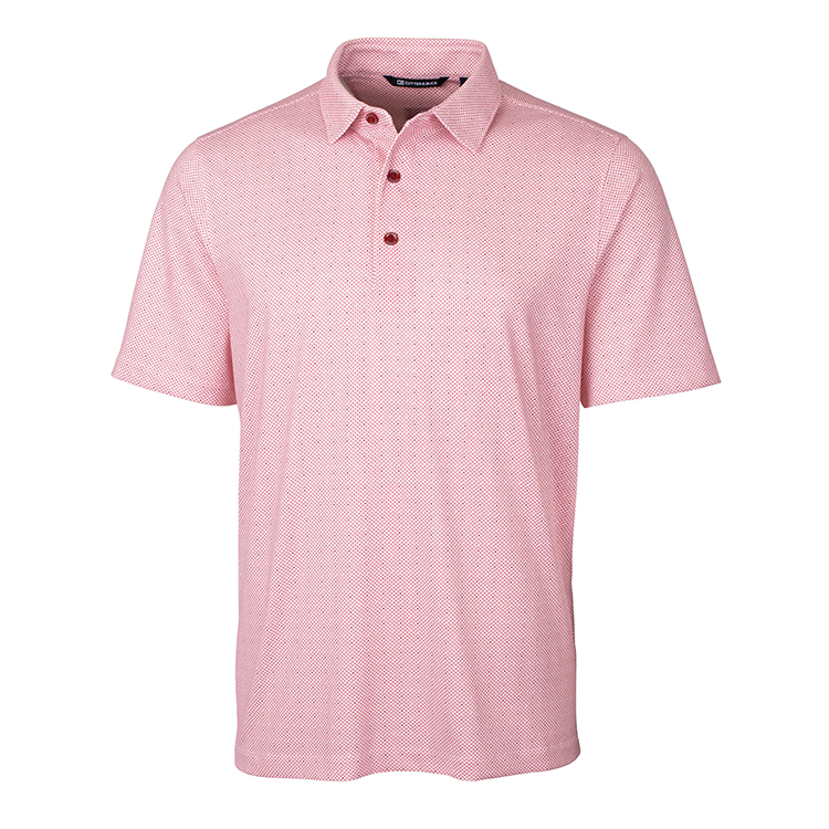 Cutter and Buck Men's Pike Polo Double Dot Print 7