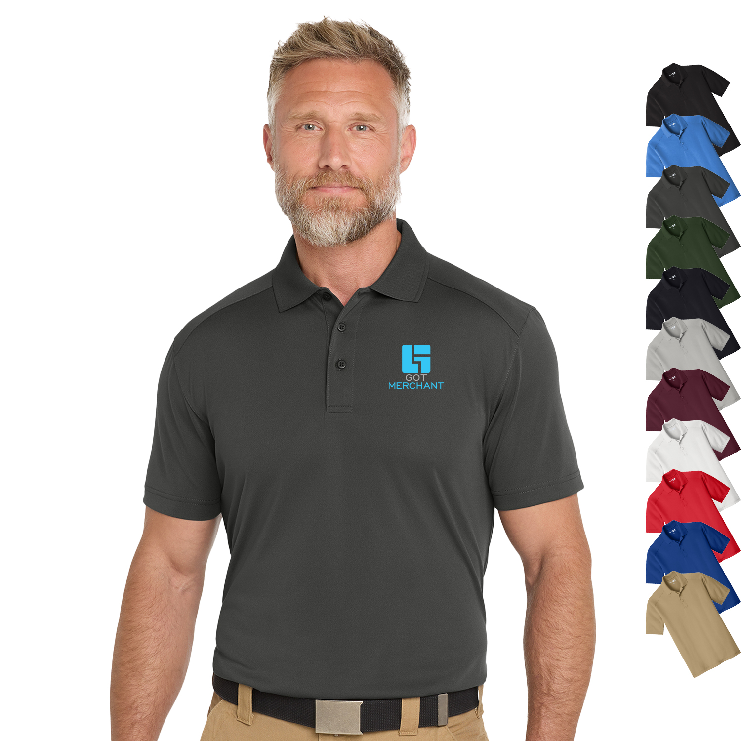 CornerStone® Select Lightweight Snag-Proof Polo 1