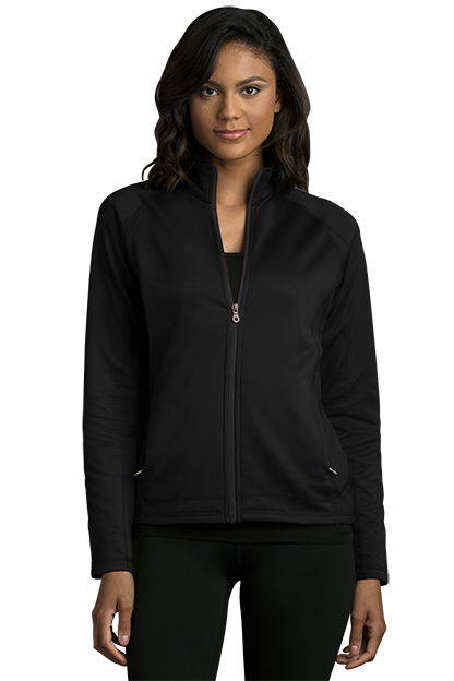 Women's Brushed Back Micro-Fleece Full-Zip Jacket 8