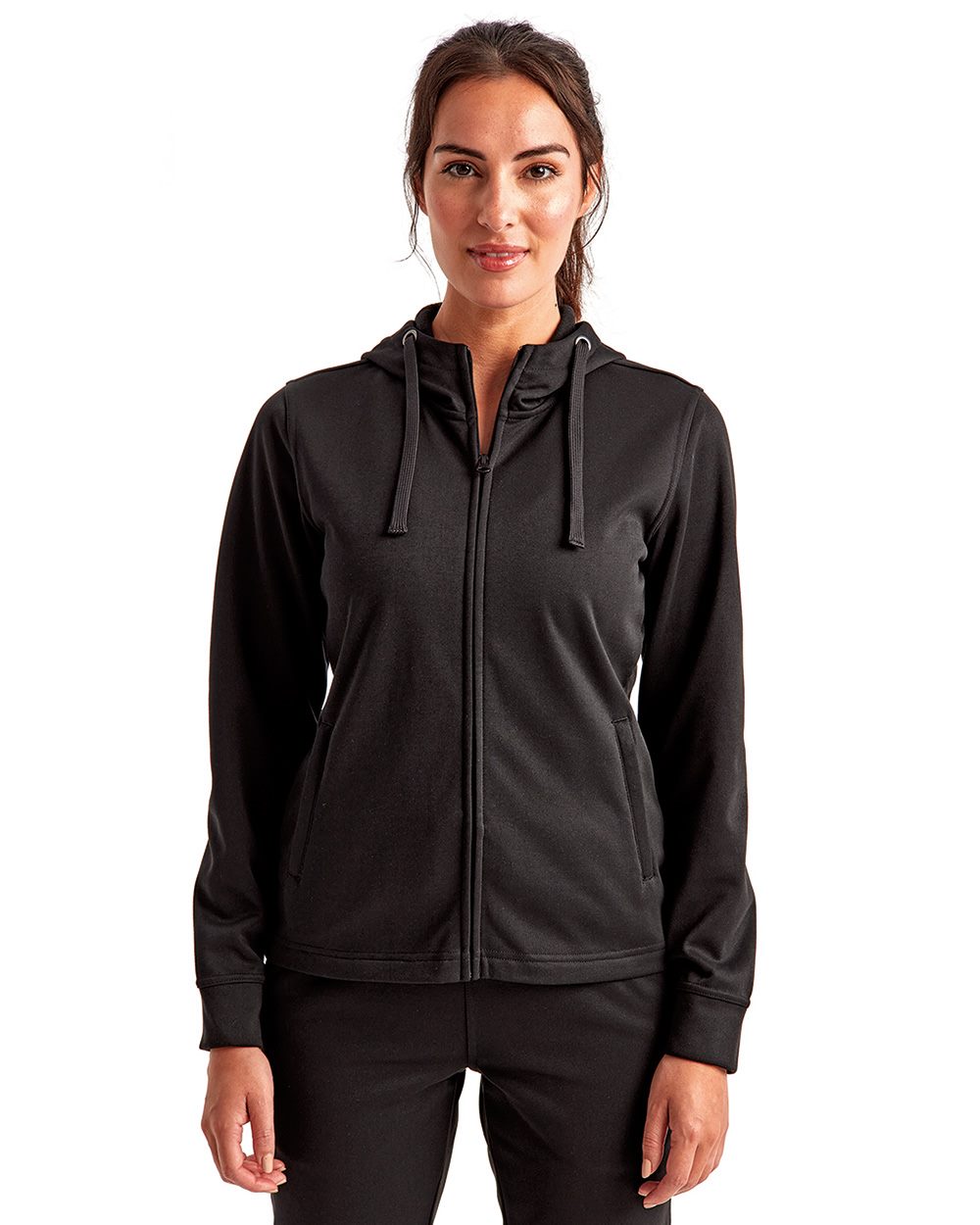 Women's Spun Dyed Full-Zip Hooded Sweatshirt - TD498 6