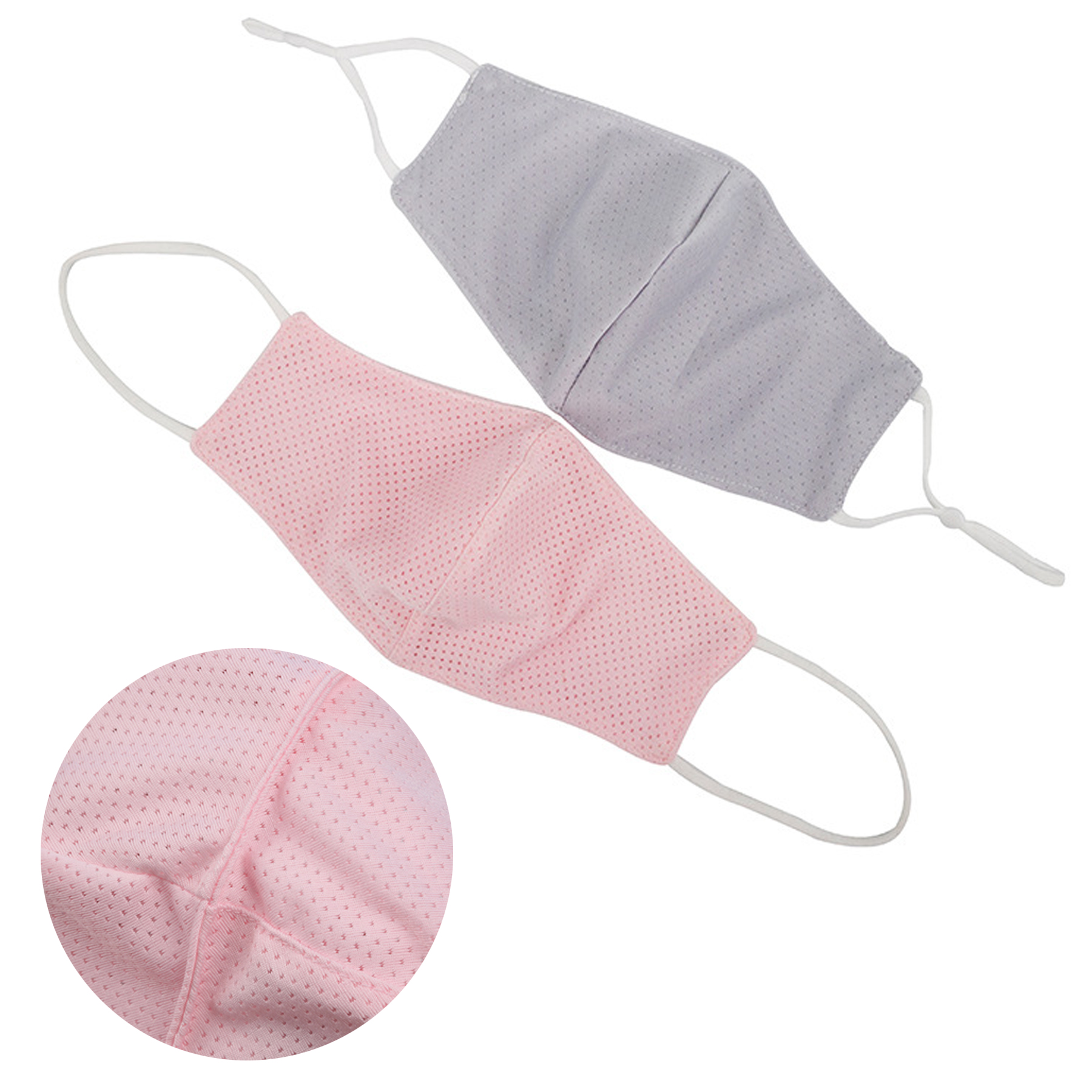 Sublimated Cooling 2-Layer Silk Face Mask 1