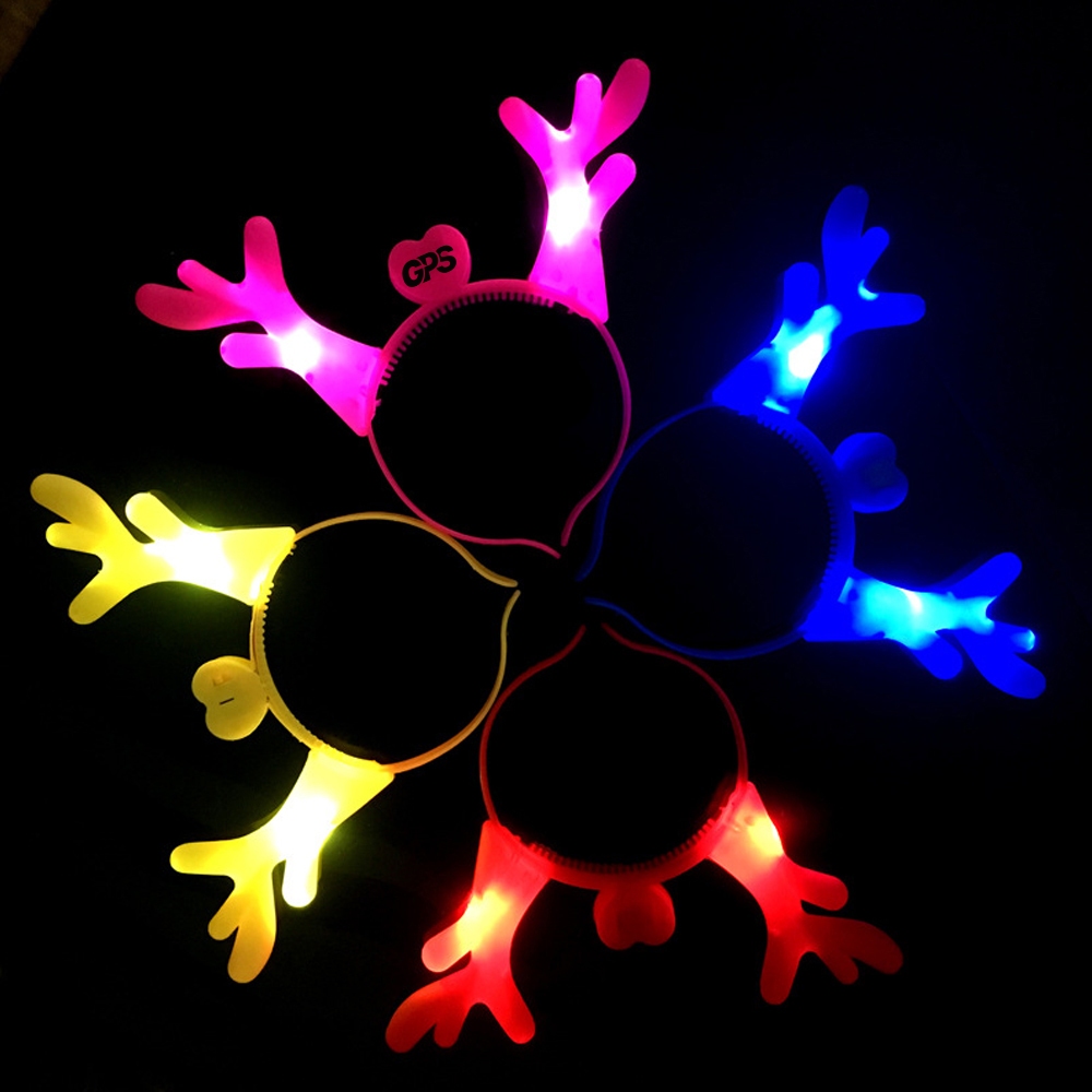 Christmas Shining Deer LED Hair Hoop