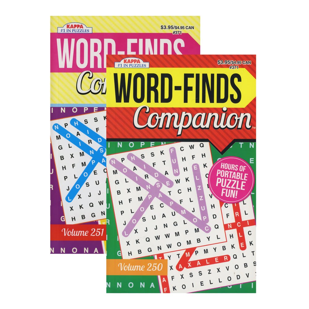 Companion Series Puzzle Book - Four Titles 1