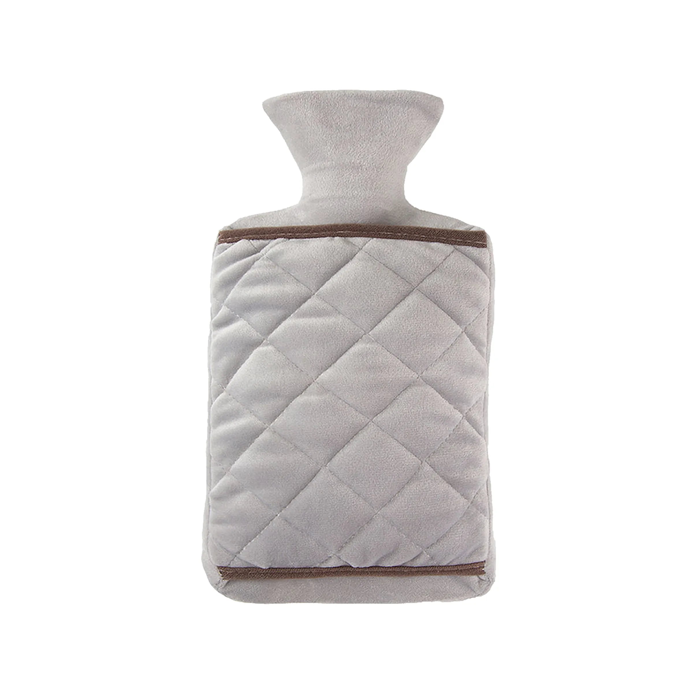 2.0L PVC Hot Water Bottle with Hand Pocket Cover 3