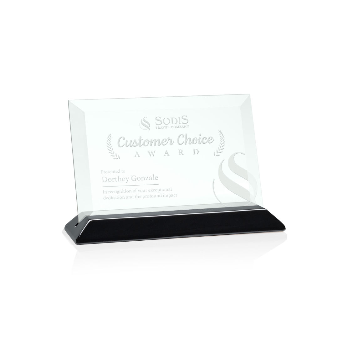 Embassy Award - Jade/Black (Horiz) 6