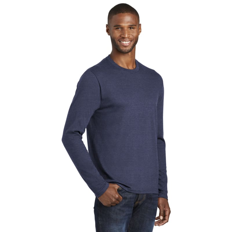 Port & Company Long Sleeve Fan Favorite Blend Tee. 49