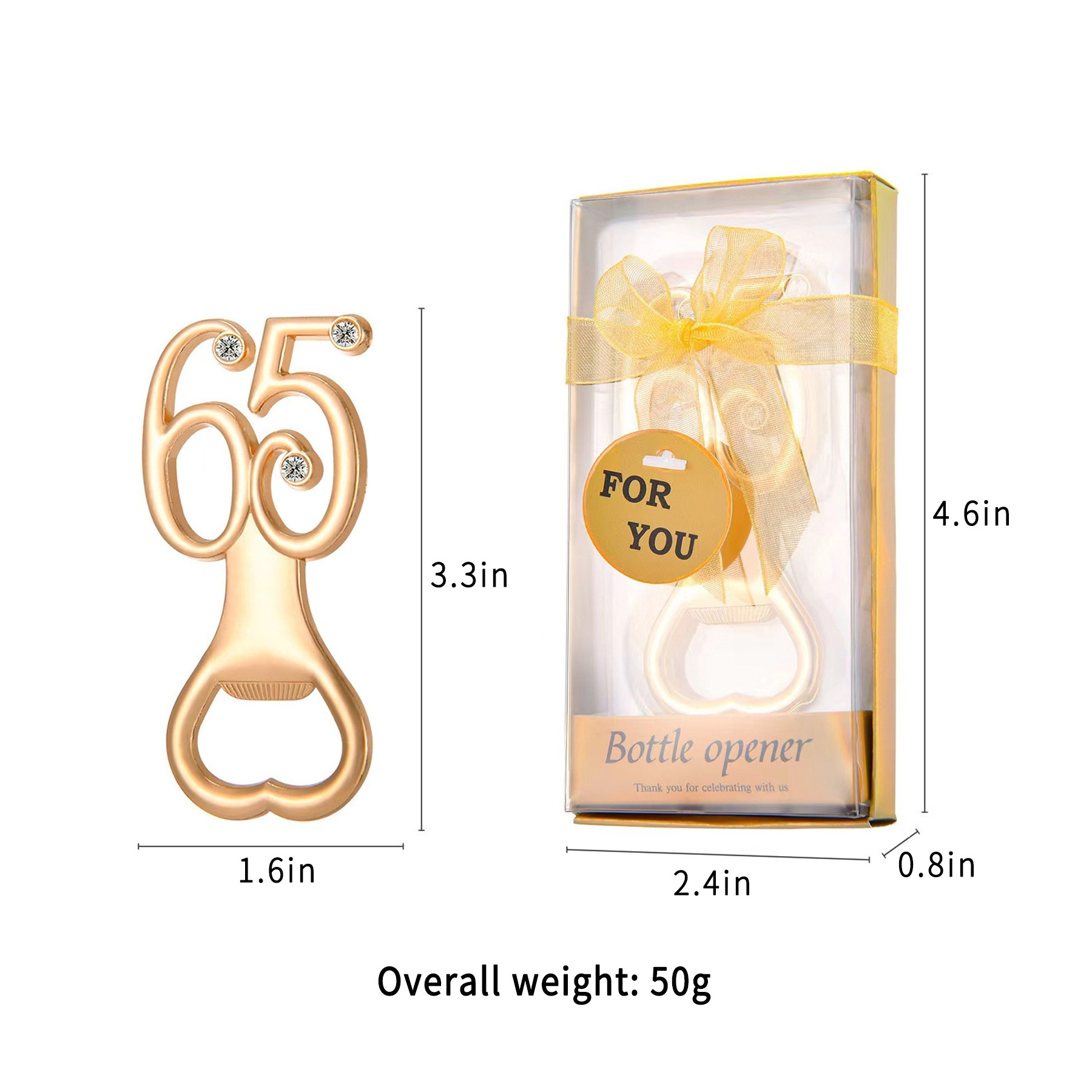 Digital Alloy Corkscrew Birthday Bottle Opener For Party Favors 10
