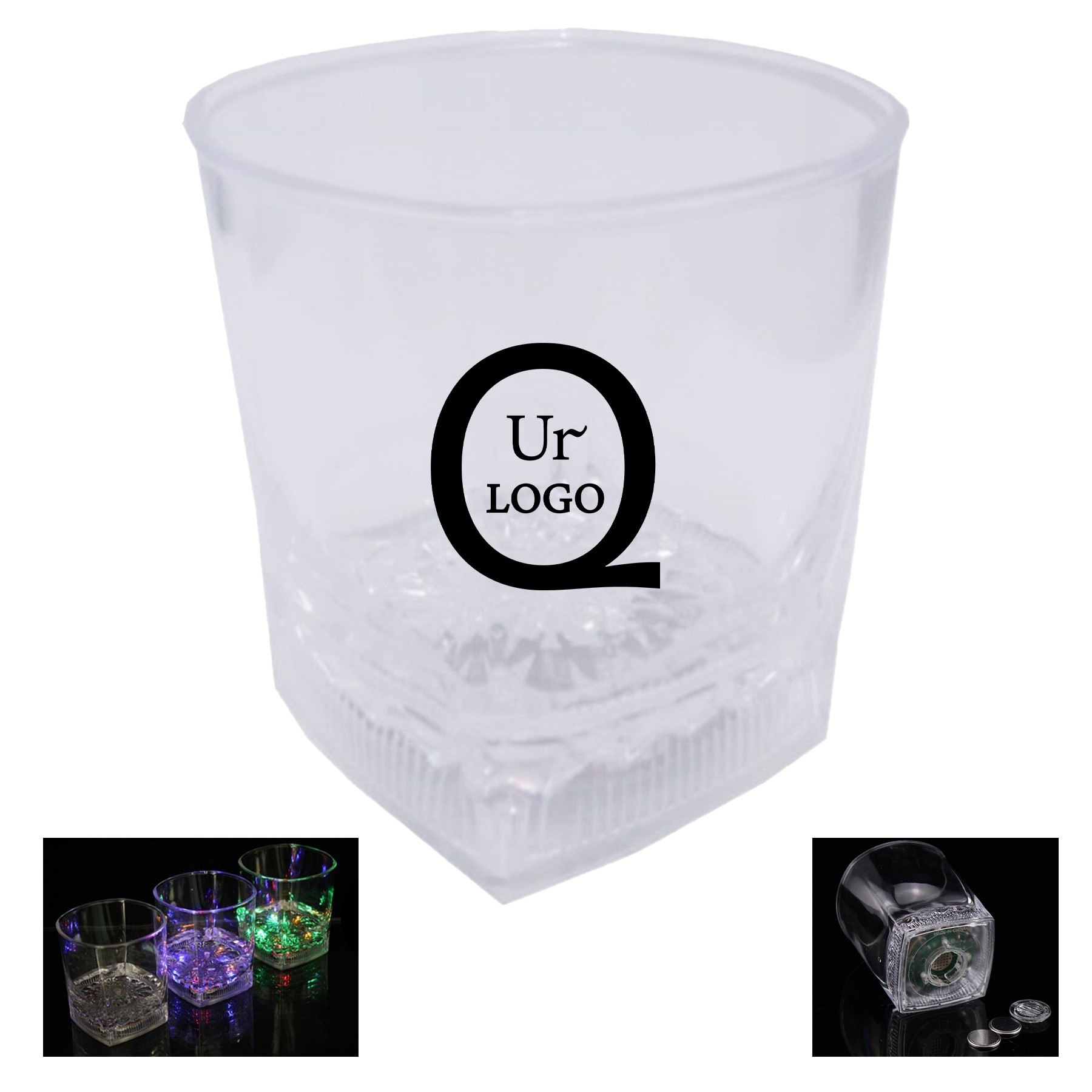 10Oz Four Corner Luminous Cup 1