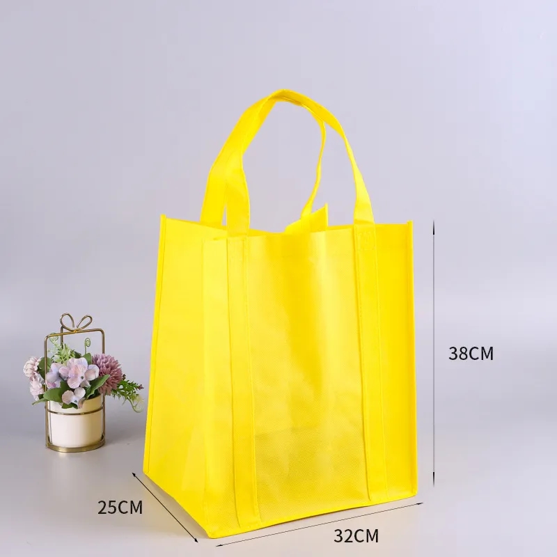Rpet Non-woven shopper tote bag- 13 X 15 X 10 5