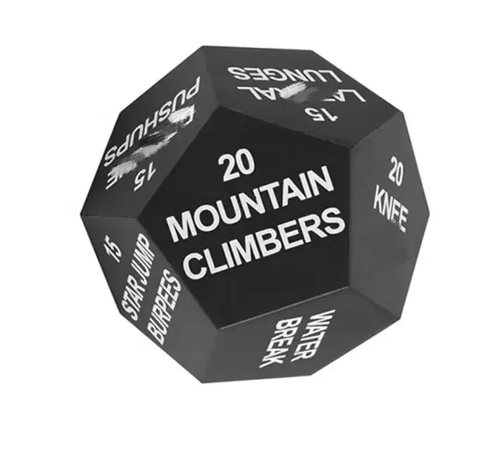 12 Sided PU Dice Squeeze Toy Stress Reducer 5